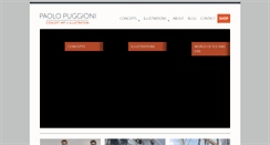 Desktop Screenshot of paolopuggioni.com
